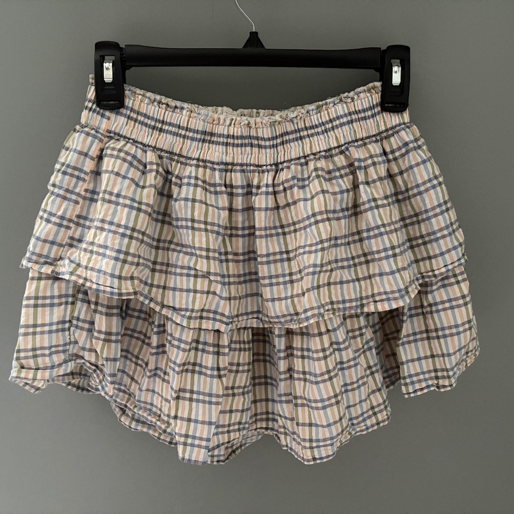 Aerie Plaid Mini Skirt Size Small